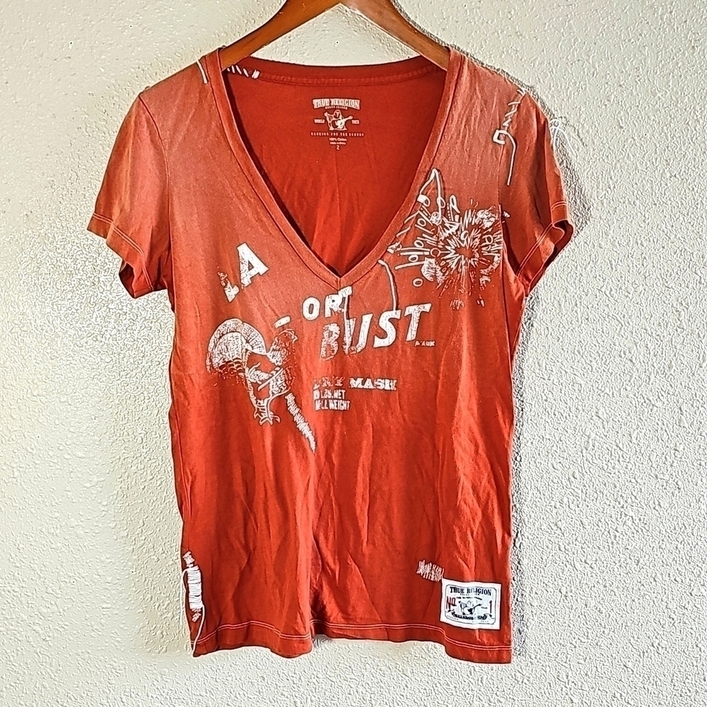True Religion Distressed Top.